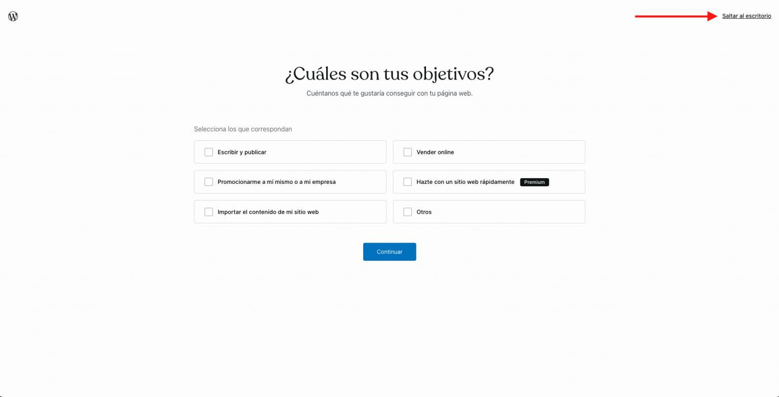 Crear un sitio web gratis con WordPress - Sebasweb
